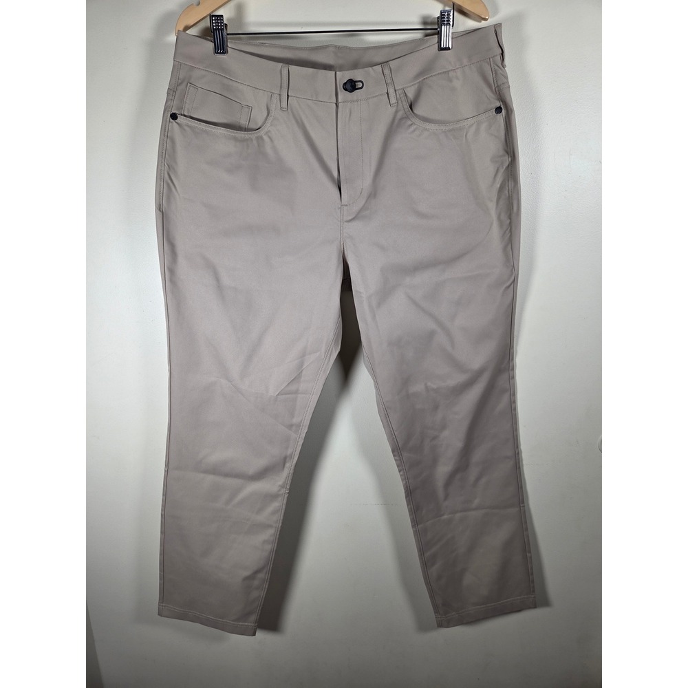 Public Rec All Day Every Day Men's 35/30 Khaki Tan Stretch Golf Chino Trousers